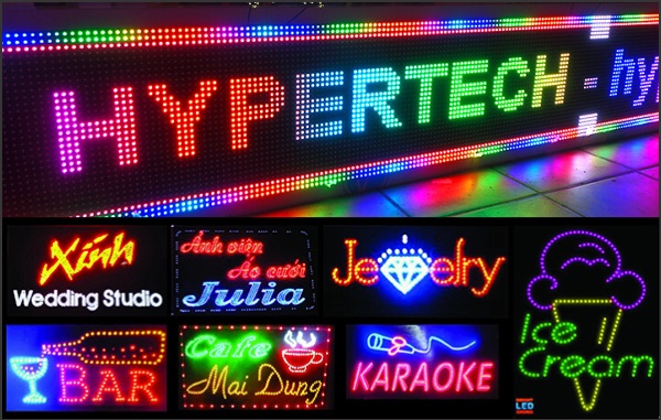 Bảng hiệu đèn led